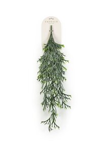 Hertshoorn hangend l25cm grijs