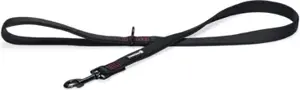 Hondenriem parinca 120x2cm zwart