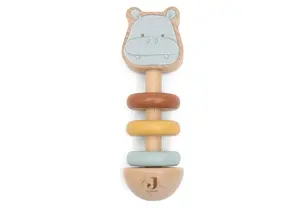 Jollein Houten Rammelaar Hippo Happy
