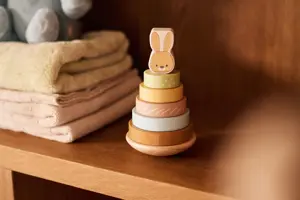 Houten Tuimelstapelaar Bunny Luz