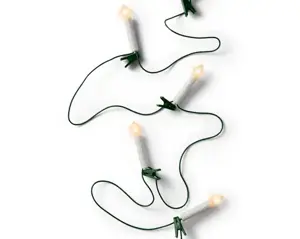 Kaarsverlichting 6m16 lichtjes groen klassiek warm - afbeelding 2