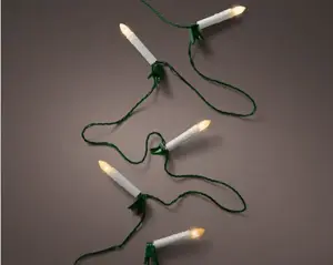 Kaarsverlichting 6m16 lichtjes groen klassiek warm - afbeelding 3