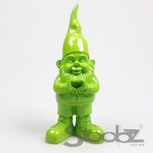 Kabouter hart 10x13x29.5cm groen