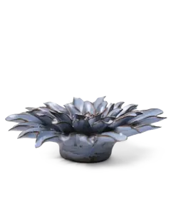Keramiek Wandbloem Blue Grey Gerbera Daisy - afbeelding 2