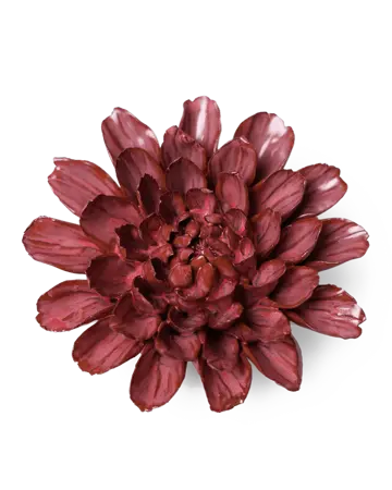 Keramiek Wandbloem Blush Pink Star Dahlia