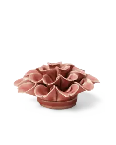 Keramiek Wandbloem Champagne Pink Hydrangea - afbeelding 2