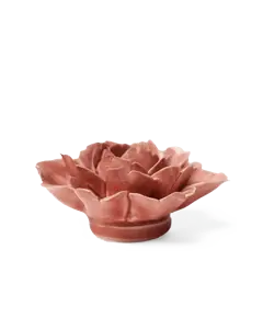 Keramiek Wandbloem Champagne Pink Rose - afbeelding 2