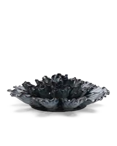 Wandbloem Donkerblauwe Dahlia