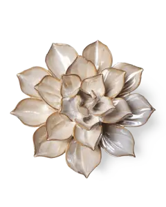 Keramiek Wandbloem Metallic Frikartii Aster - afbeelding 1
