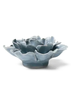 Wandbloem Pastel Blauwe Roos