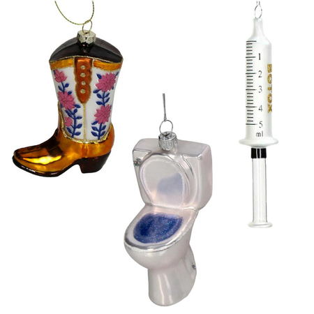 Kerstbal Pakket Fun van Kersten - 3 stuks