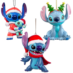 Kerstbal Pakket Stitch Nieuw - 3 stuks