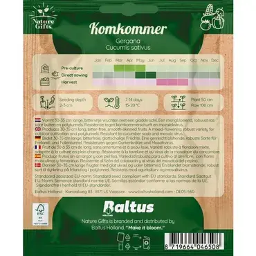 Komkommer gergana 35st - afbeelding 2