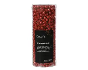 Kralenslinger Plastic Shiny Rood
