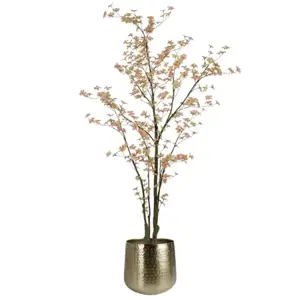 Kunstboom in Pot Tropaeolum Perzik Groen 185cm in pot