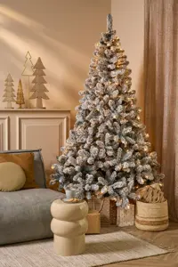 Kunstkerstboom Charlton 160LED d76xh120cm frosted - afbeelding 2