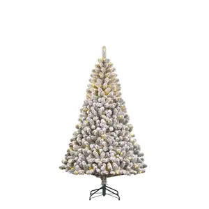 Kunstkerstboom Charlton 280LED d115 x h185cm frosted - afbeelding 1