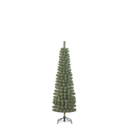 Kunstkerstboom charlton pilar d48xh155cm groen - afbeelding 1