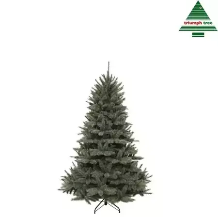 Kunstkerstboom Forest frosted d130xh185cm newgrowth blue - afbeelding 1