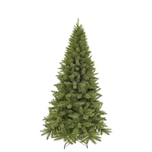Kunstkerstboom forest frosted slim d130xh230cm groen - afbeelding 1