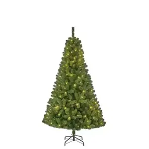 Kunstkerstboom led charlton d115xh185cm groen - afbeelding 1