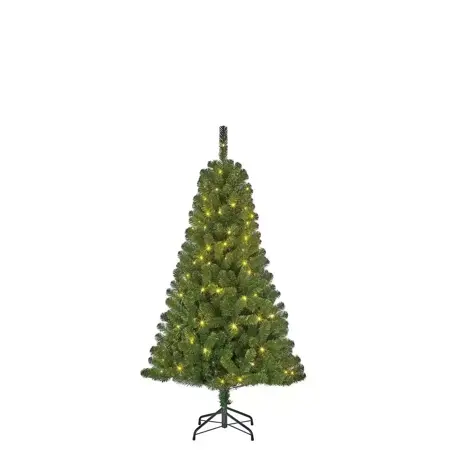 Kunstkerstboom led charlton d91xh155cm groen - afbeelding 1