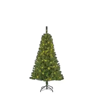 Kunstkerstboom led charlton d91xh155cm groen