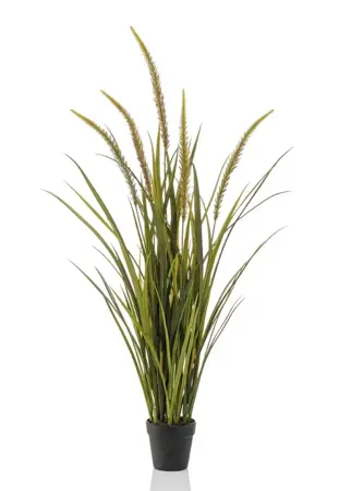 Kunstplant Vossenstaart Gras 115cm