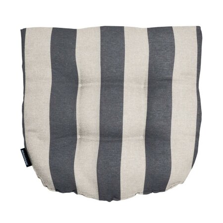 Kussen wicker flex 46x46cm amora grijs - afbeelding 1