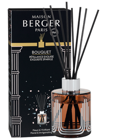 Lampe Berger parfumverspreider met sticks Olympe Rose Cuivré / Pétillance Exquise - 115ml