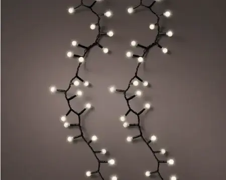 LED cherry lights 750cm zwart warm wit - afbeelding 5