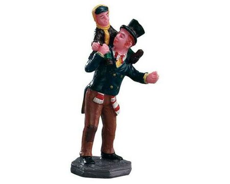 Lemax Bob cratchit and tiny tim
