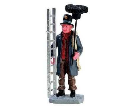 Lemax Chimney sweep