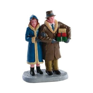 Lemax Christmas couple