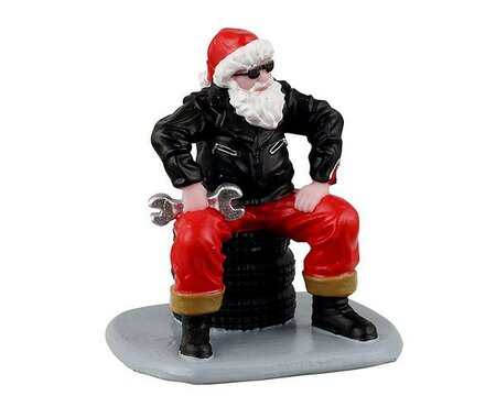 Lemax Cool santa