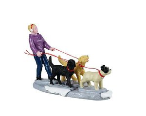Lemax Dog walker