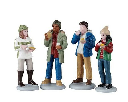 Lemax Food truck patrons