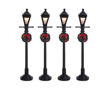 Lemax Gas lantern streetlamp 4.5v bo s4
