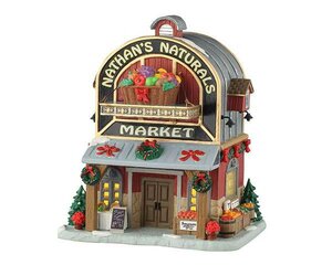 Lemax Nathans naturals market + 4,5 Volt Adapter