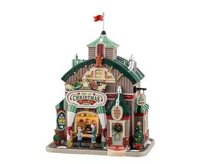 Lemax Pop-up christmas cookie shop + 4,5 Volt Adapter