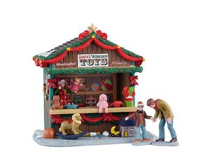 Lemax Santas workshop toys