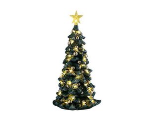 Lemax Snowy christmas tree clear light