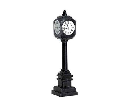 Lemax Street clock