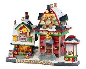 Lemax Teddy bear factory + 4,5 Volt Adapter