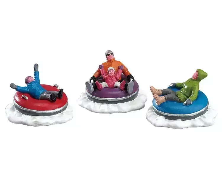 Lemax Tubing Trio - Deko-Figuren Für Vail Village, 9x5x5cm