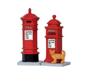 Lemax Victorian mailboxes