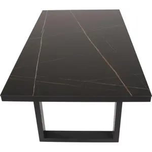 Lesli Living Lounge Tuintafel Monaco 140cm tafelblad