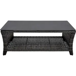 Lesli Living Lounge Tuintafel Soho Forte 120cm voorkant