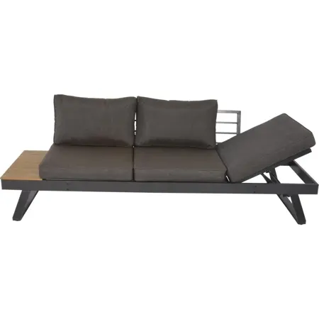 Lesli Living Loungebank Arezzo als ligbed