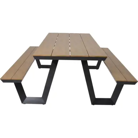 Lesli Living Picknicktafel Rechthoek Arezzo voorkant